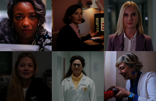 „WOMEN OF SCIENCE“ Die Protagonistinnen (von links oben nach rechts unten): Anne-Marie Imafidon, Doris Schlaffer, Ieva Plikusienė, Tiziana Bräuer, Sarah Baatout, Monica Gori. © SWR